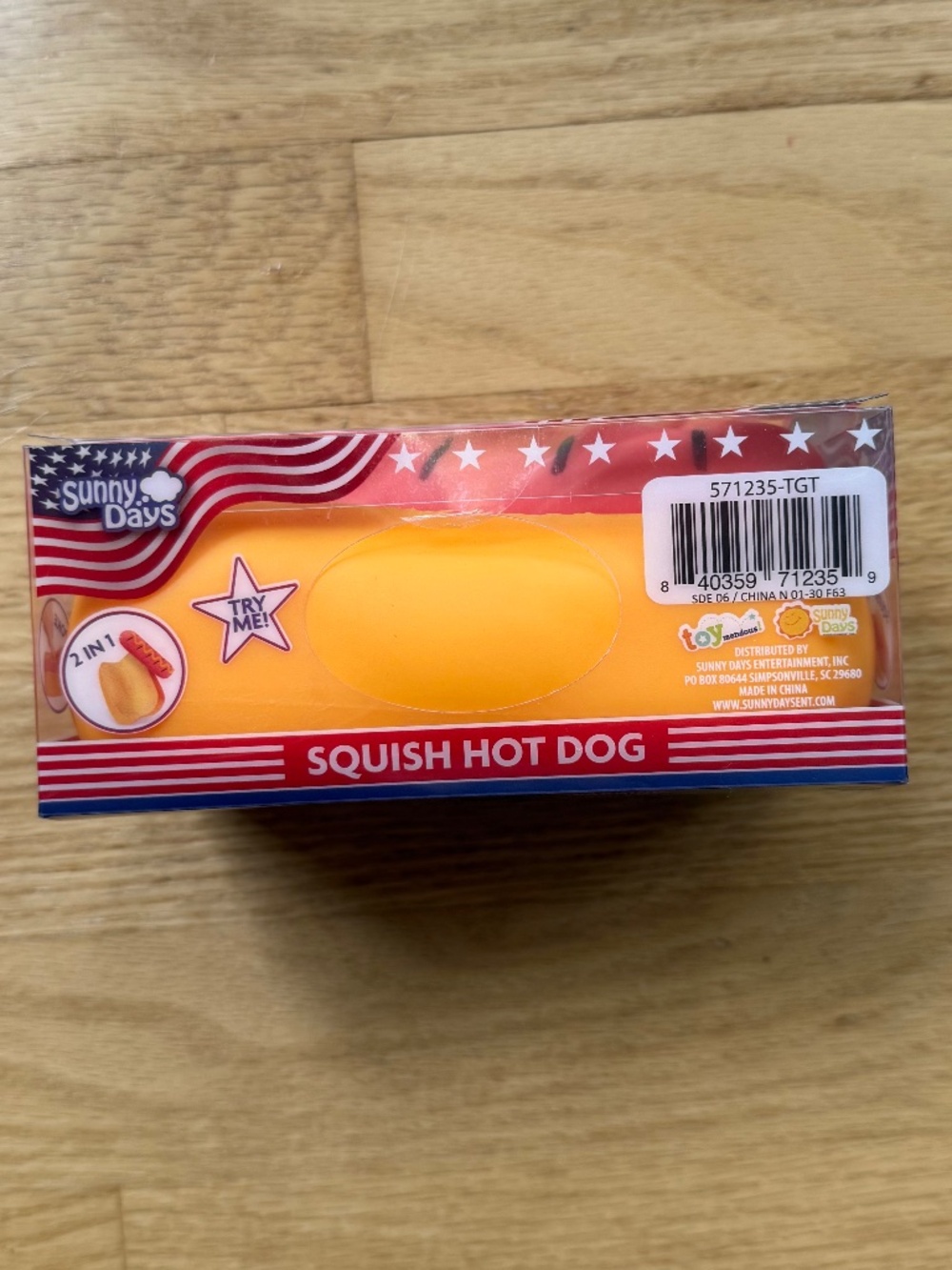 🌭 Trending Squish Hot Dog Squishy Summer Toy - Picture 3 of 3